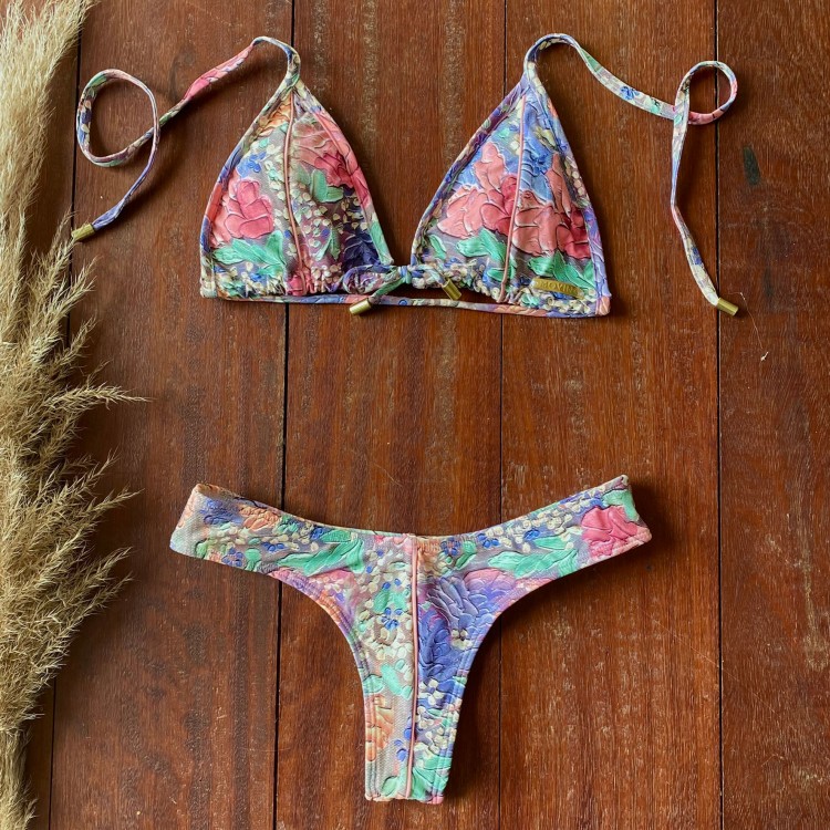 BIQUÍNI CORTININHA GARDEN EXCLUSIVO