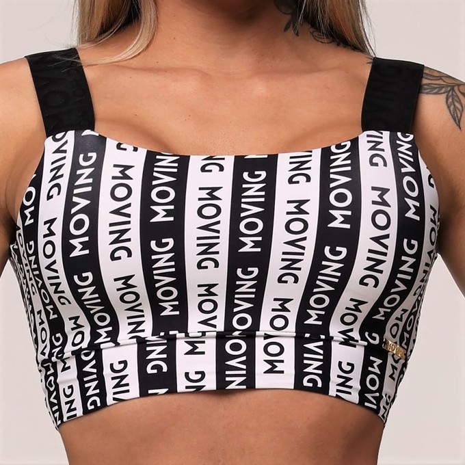 TOP FAIXA COM ELÁSTICO MOVING BRAND EXCLUSIVO