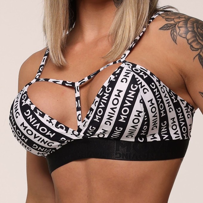 TOP MOVING COM ELÁSTICO MOVING BRAND EXCLUSIVO