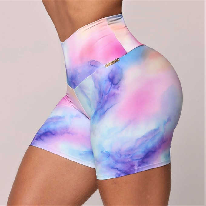 SHORT EMPINA BUMBUM ALGODÃO DOCE EXCLUSIVO