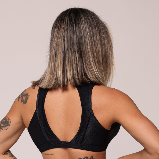 TOP EGEO GLOSSY PRETO