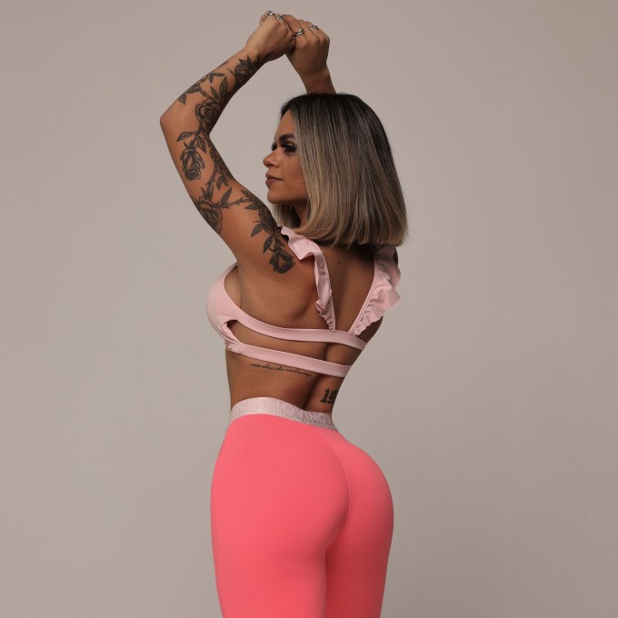 LEGGING HIT COMUM PEACH