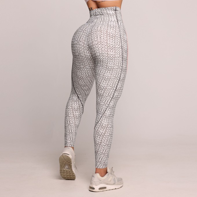 LEGGING HOPE COMUM TRICOT WHITE EXCLUSIVA