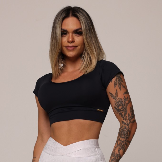 CROPPED MADRID PRETO