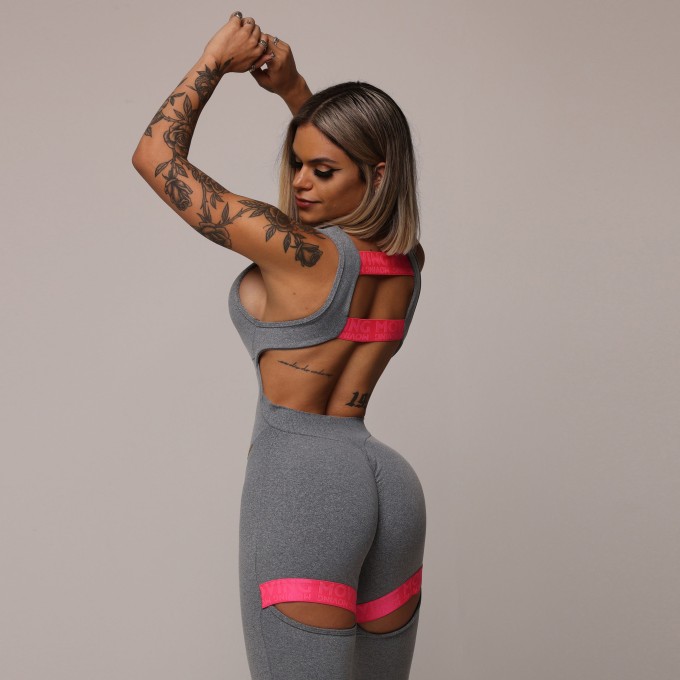 MACACÃO INTENSE EMPINA BUMBUM MESCLA