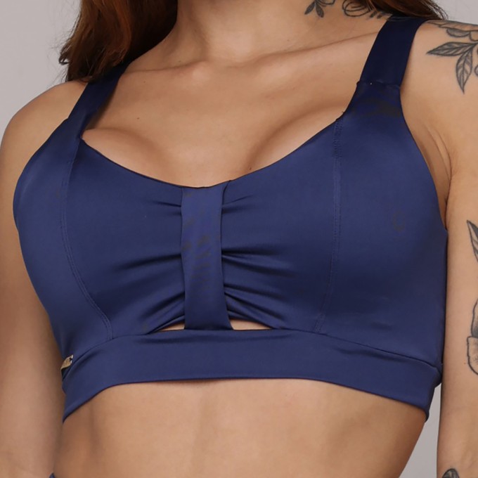 TOP RAVENA AZUL MARINHO