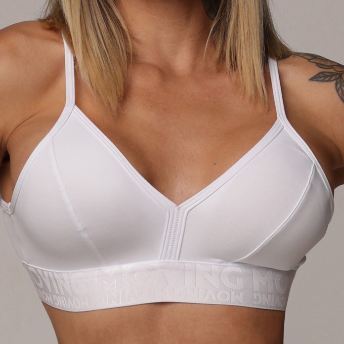 TOP MILANO BRANCO COM ELÁSTICO BRANCO