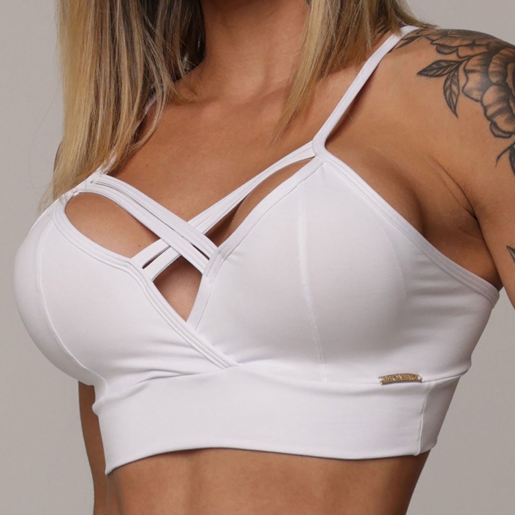 Top Tiras Branco