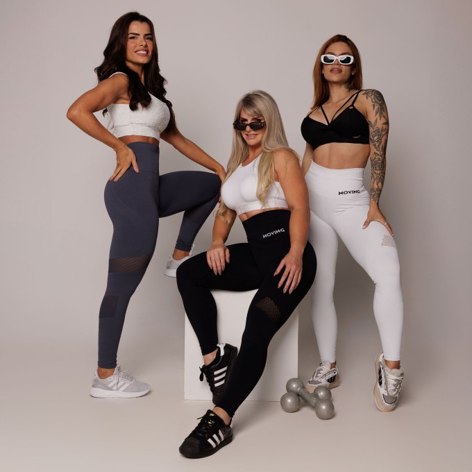 LEGGING SEAMLESS GRAVIDADE ZERO EMANA PRETA
