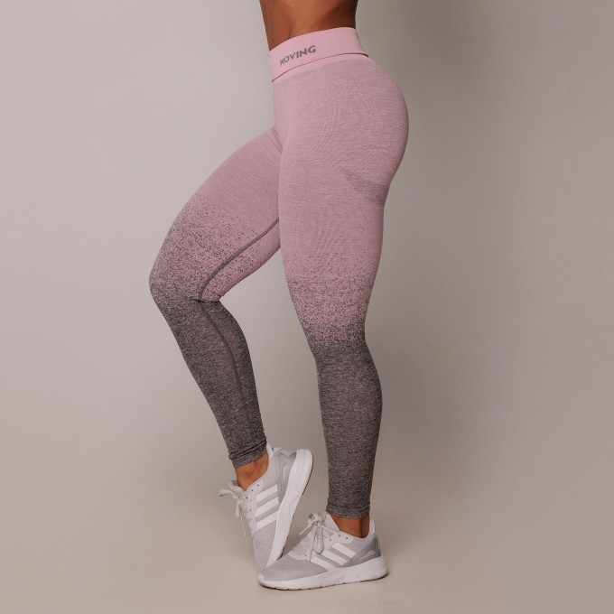 LEGGING SEAMLESS GRAVIDADE ZERO EMANA DEGRADE ROSA