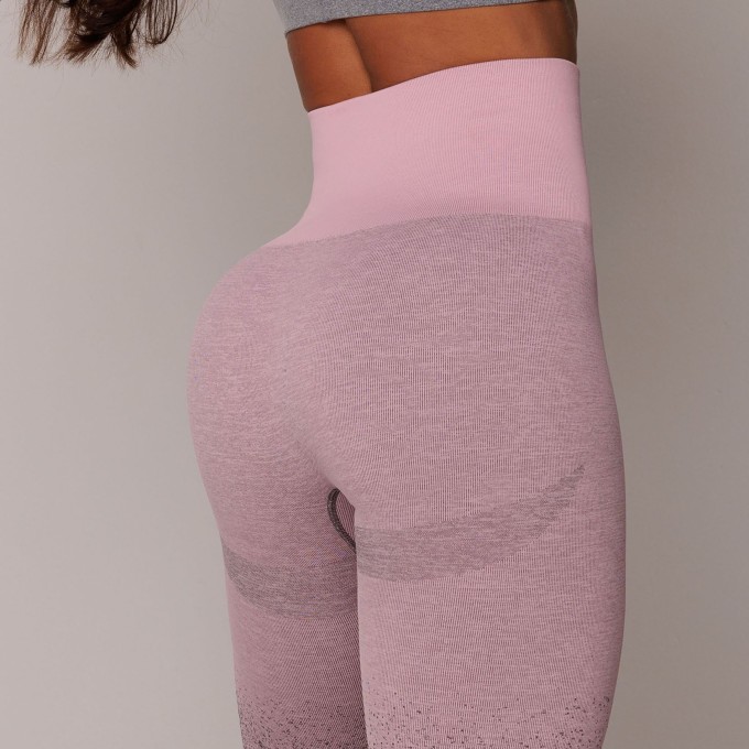 LEGGING SEAMLESS GRAVIDADE ZERO EMANA DEGRADÊ ROSA