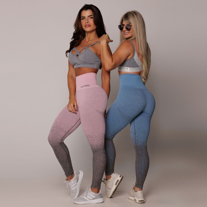 LEGGING SEAMLESS GRAVIDADE ZERO EMANA DEGRADE ROSA