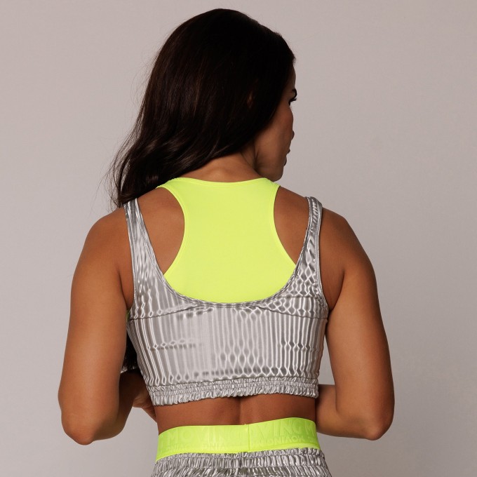 TOP URBAN COURO SINTÉTICO SPACE PARTY EDIÇÃO LIMITADA