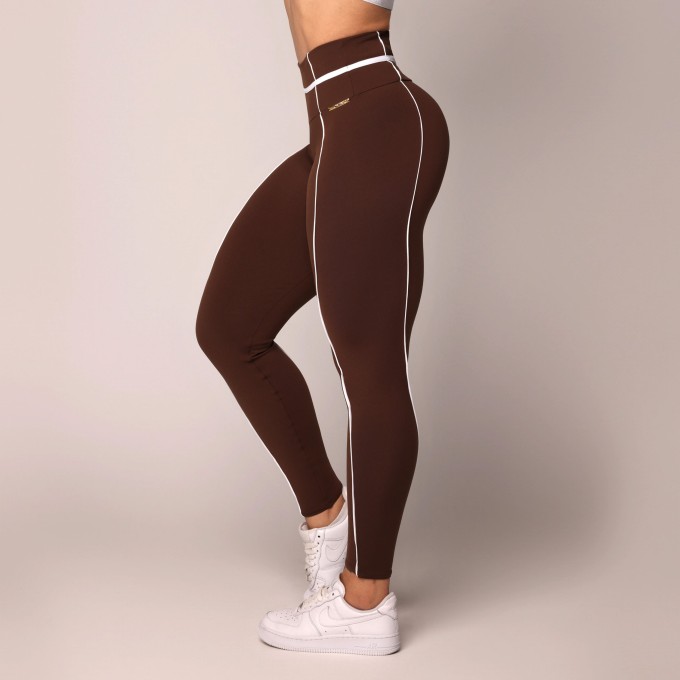 LEGGING QUEENS COMUM CACAU