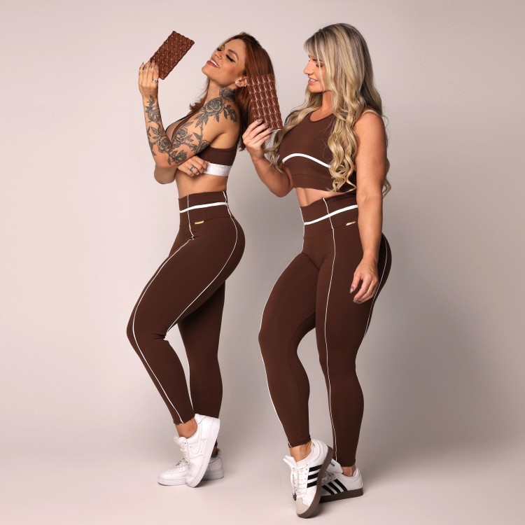 LEGGING QUEENS EMPINA BUMBUM CACAU