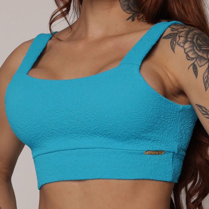 TOP FAIXA JACQUARD FLUFFY LOLLIPOP