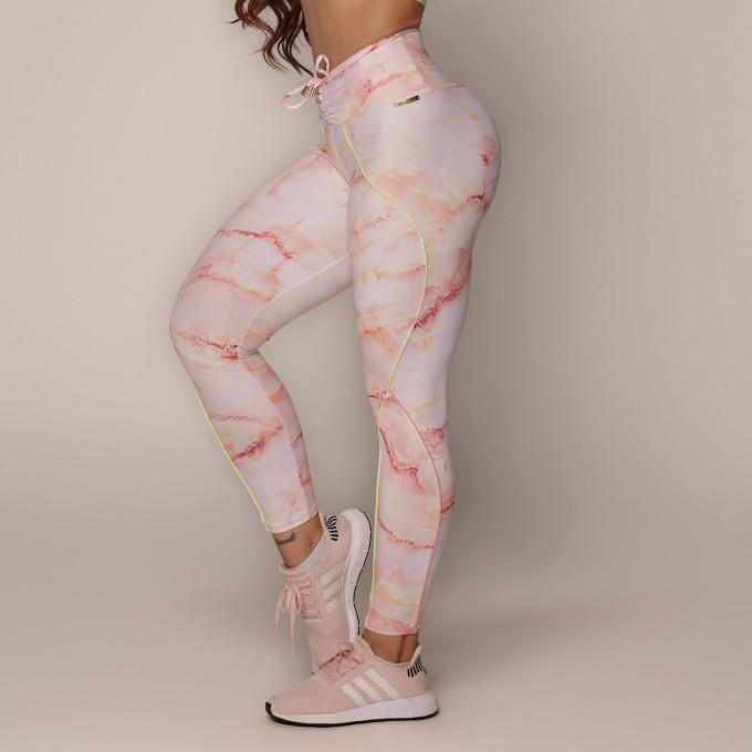 LEGGING LINEAR EMPINA BUMBUM QUARTZO ROSA EXCLUSIVA