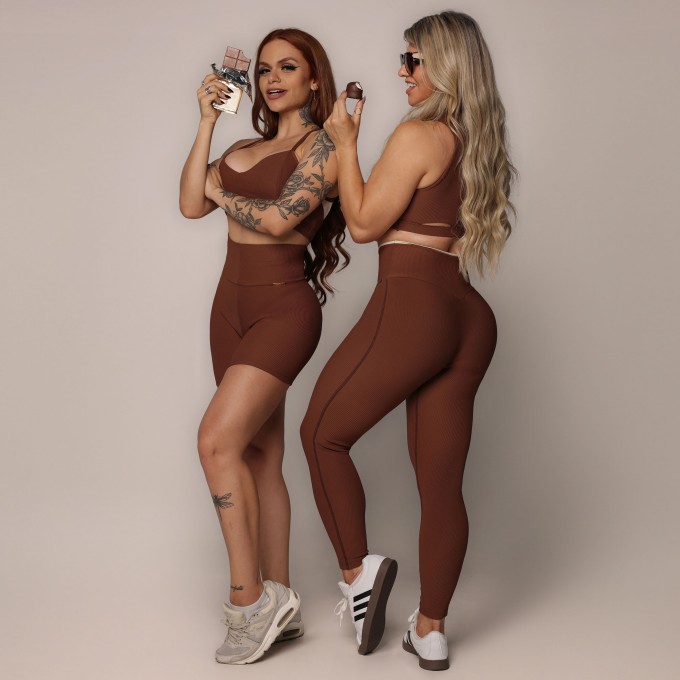 SHORT JUST JACQUARD CANELADO DOLCE