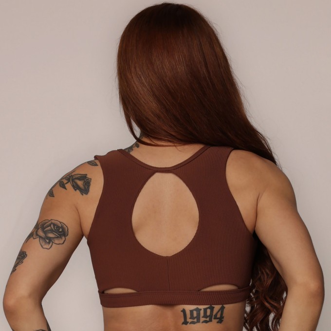 TOP GÊNOVA JACQUARD CANELADO DOLCE