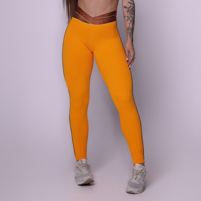 LEGGING HIT JACQUARD FLUFFY SUNSET