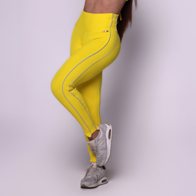 LEGGING EMOTION EMPINA BUMBUM JACQUARD FLUFFY SUMMER