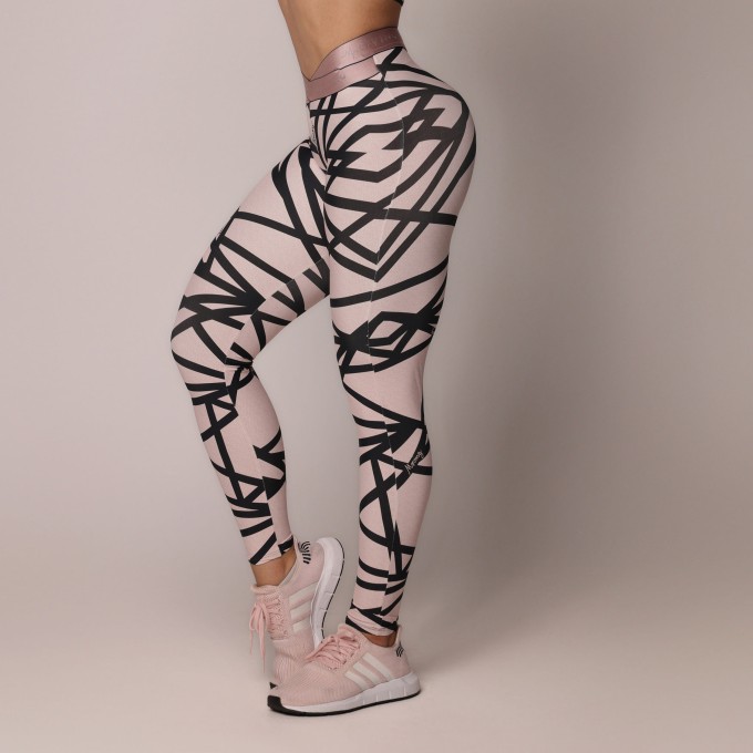 LEGGING HIT TECH ROSÊ EXCLUSIVA