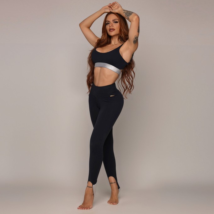 LEGGING NAMASTÊ PRETA