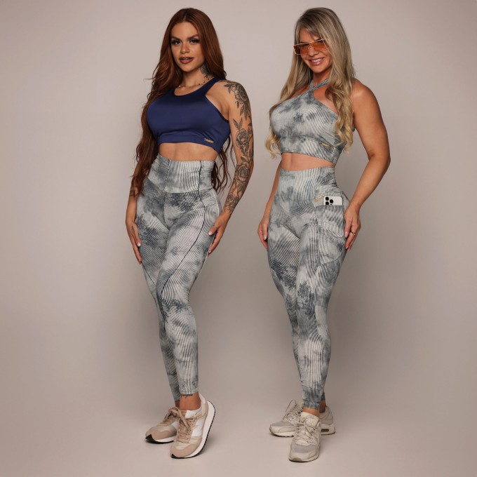 LEGGING MICHIGAN EMPINA BUMBUM SECRET GARDEN EXCLUSIVA