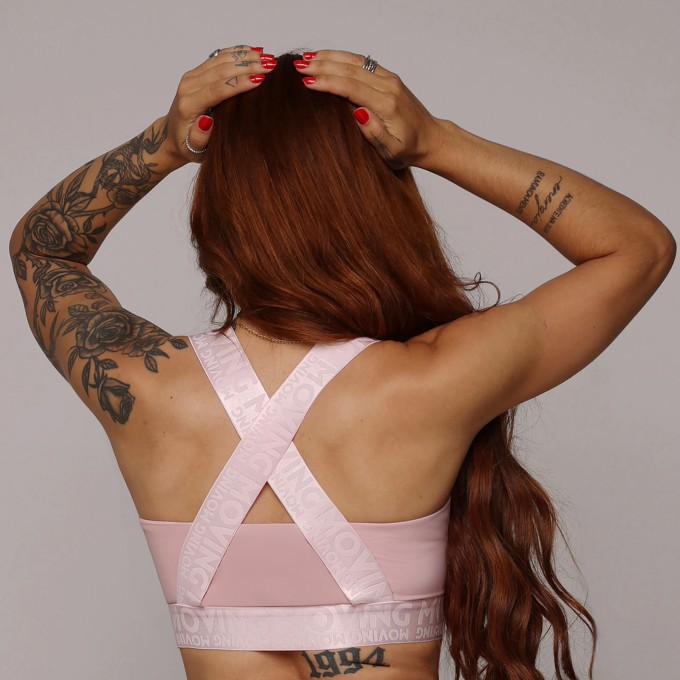 TOP COLÔMBIA BLUSH COM ELÁSTICO