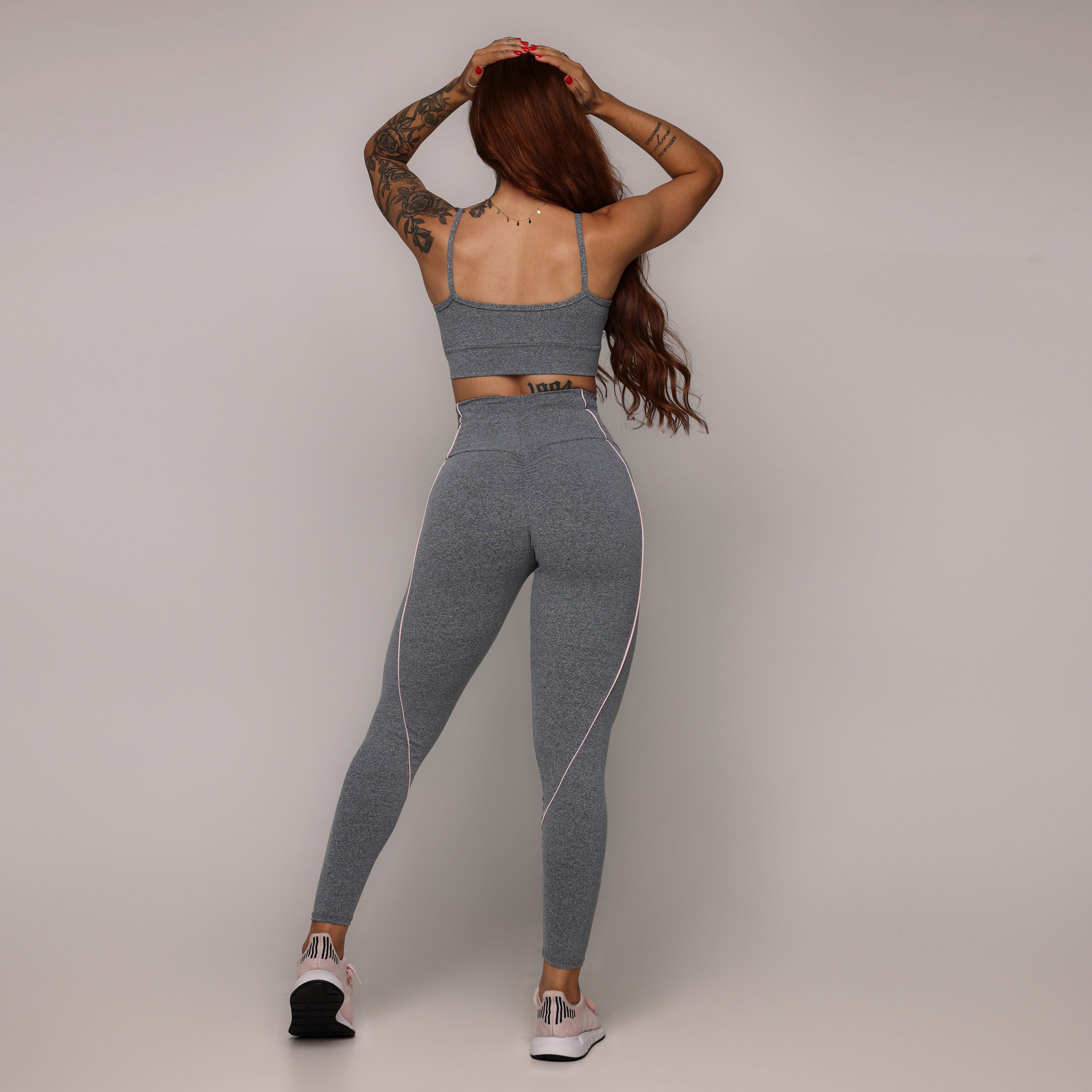 LEGGING HOPE EMPINA BUMBUM MESCLA - Moving Fitness Wear