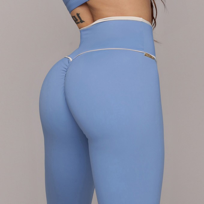 LEGGING WALK EMPINA BUMBUM AZUL CELESTE