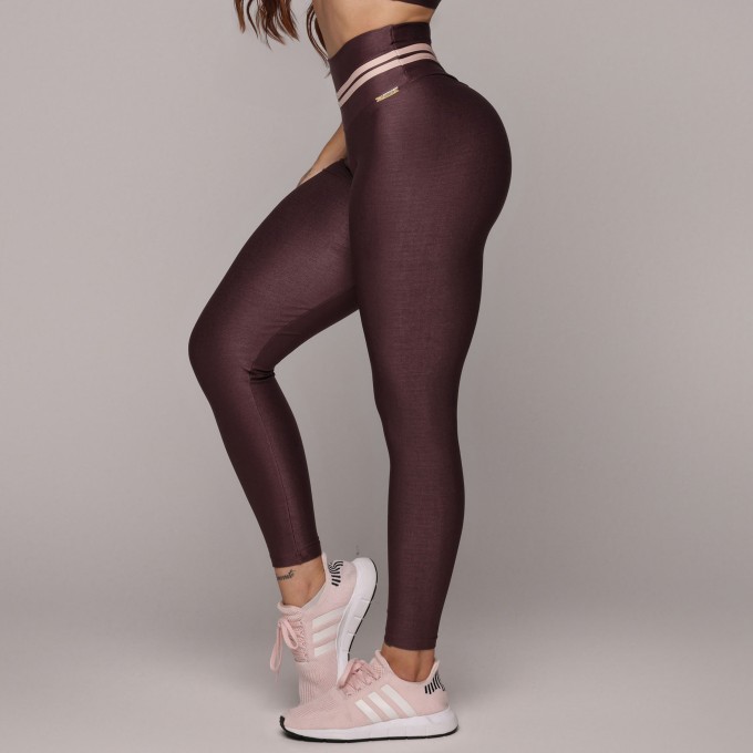 LEGGING EMPINA BUMBUM GLOSSY AÇAÍ