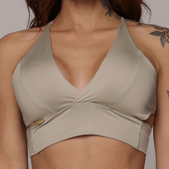 TOP NÁPOLI CINZA LUA