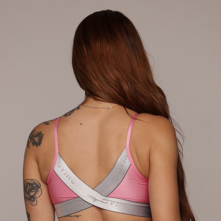 TOP MILANO GLOSSY ROSA CHICLETE