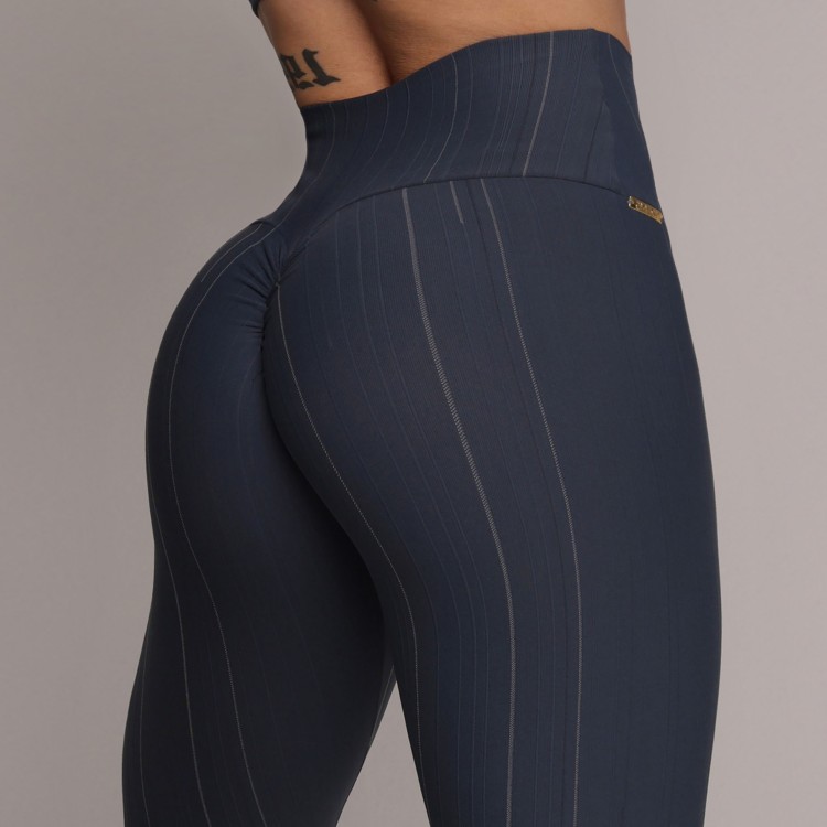 LEGGING EMPINA BUMBUM JACQUARD ANIMAL COM BRANCO