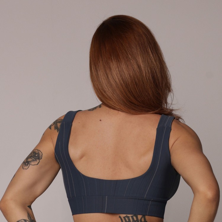 TOP FAIXA JACQUARD ANIMAL COM BRANCO