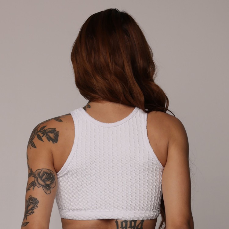 TOP TORINO JACQUARD SAVOIR BRANCO