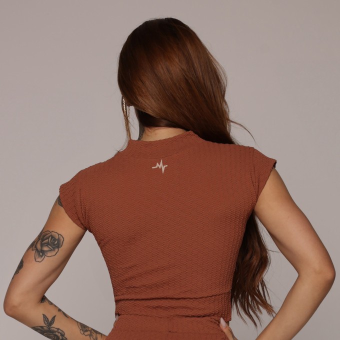 CROPPED CARMEL JACQUARD SAVOIR TERRA