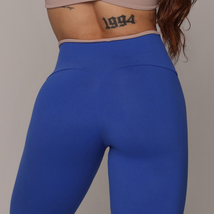 LEGGING HEART BICOLOR AZUL SAFIRA