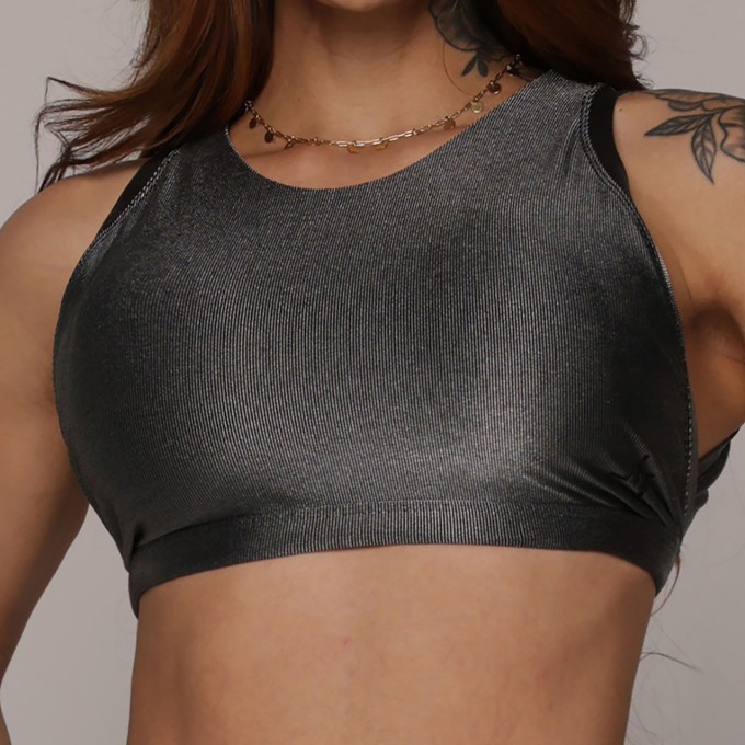 TOP VERSALHES GLOSSY GRAFITE