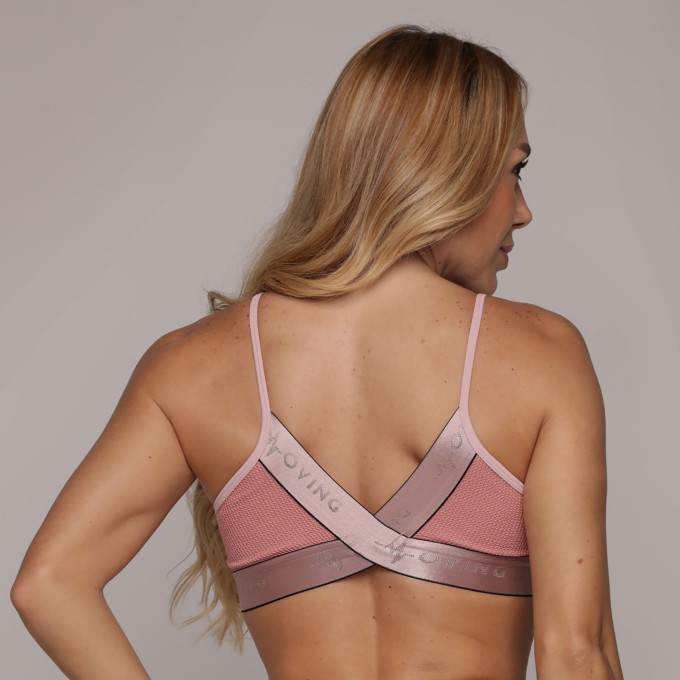 TOP MILANO JACQUARD CONFORT ROSÊ