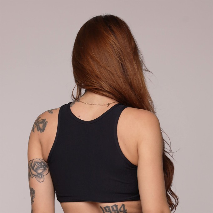 TOP TORINO JACQUARD DUNAS PRETO