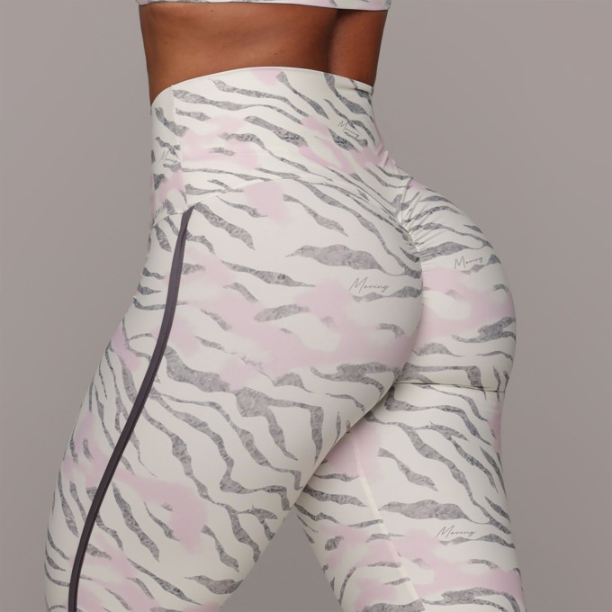 LEGGING LIVE EMPINA BUMBUM ZEBRA BLUSH EXCLUSIVA