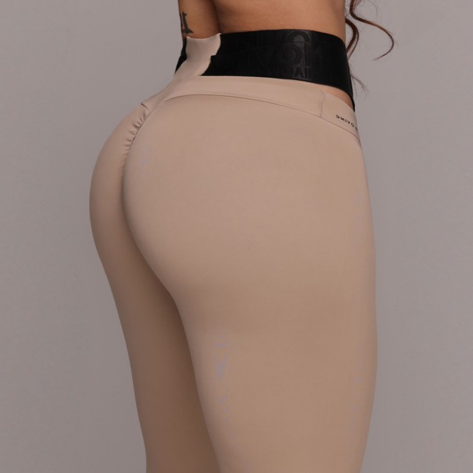 LEGGING ATLANTA EMPINA BUMBUM BLACKOUT NUDE
