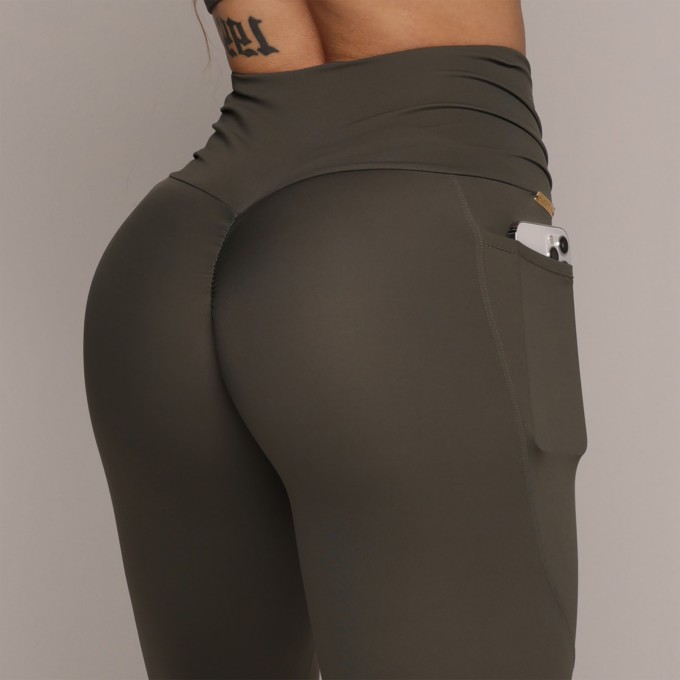 LEGGING MICHIGAN EMPINA BUMBUM VERDE AMAZÔNIA