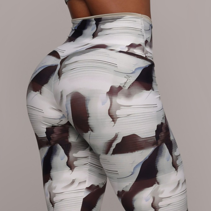 LEGGING HEART BICOLOR SHADOW EXCLUSIVA