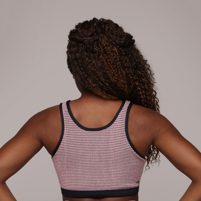 TOP TORINO JACQUARD CONFORT TWEED ROSÊ