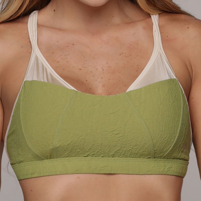 TOP PETRA JACQUARD DUNAS OLIVA