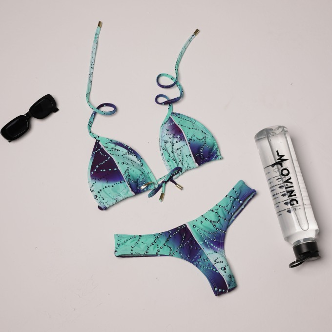 BIQUÍNI CORTININHA GOTAS DE ORVALHO EXCLUSIVO