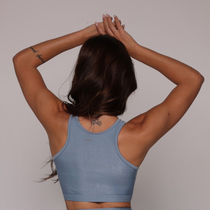 TOP TORINO GLOSSY AZUL ATLÂNTICO